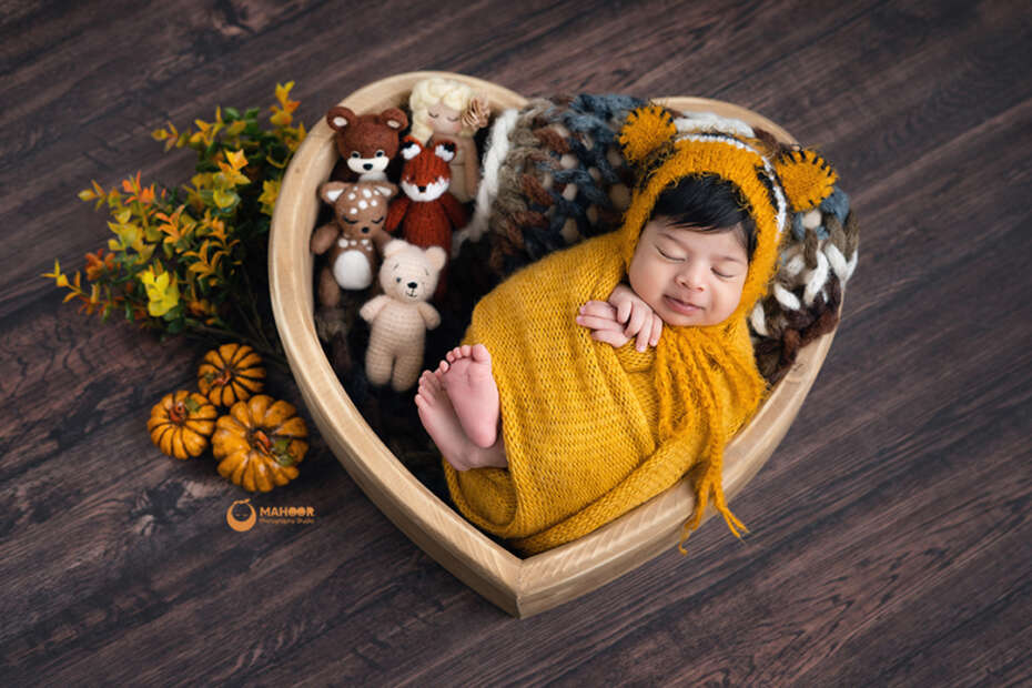عکاسی نوزاد، آتلیه نوزاد
